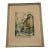 Vintage Framed Paris Montmartre Rue Du Chevalier De La Barre Art Print For Sale