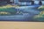 Vintage Hand-Painted Japanese Landscape Artwork on Silk For Sale In Milwaukee - Image 6 of 7