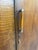 Mid 20th Century Vintage English Art Deco Quarter Sawn Tiger Oak Wardrobe For Sale - Image 5 of 15