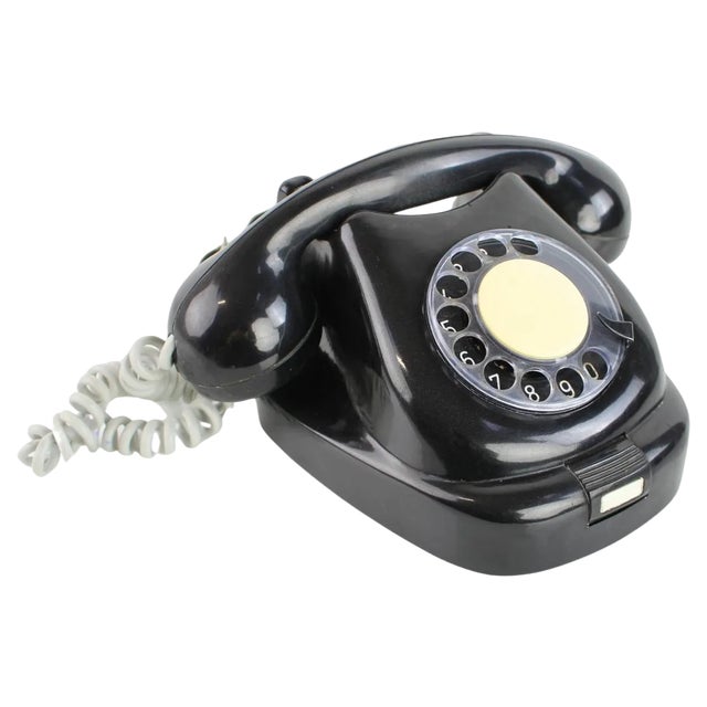 Mid-Century Functional Tesla Phone, Czechoslovakia, 1960s For Sale