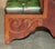 Antique Chesterfield Library Steps in Flamed Hardwood and Green Leather For Sale - Image 11 of 18
