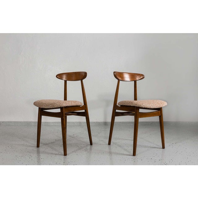 Vintage Dining Chairs by ZFM, Poland, 1960s, Set of 4 For Sale - Image 10 of 18