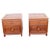 Mid 20th Century Pair Asian Rosewood Chinoiserie Nightstands For Sale - Image 9 of 10