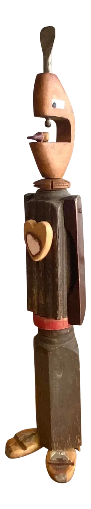 Contemporary Found Object Sculpture Signed Lisa Lulo