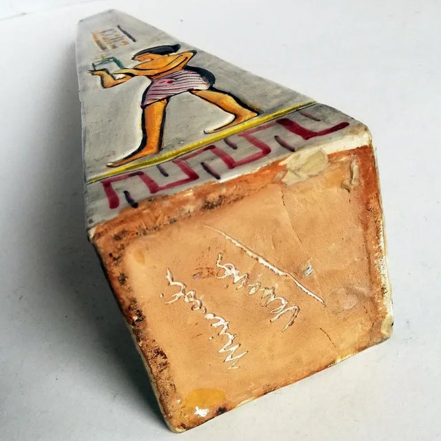 Mid-Century Italian Ceramic Vase by Miracoli for Miracoli, in Good conditions. Designed 1950 to 1959