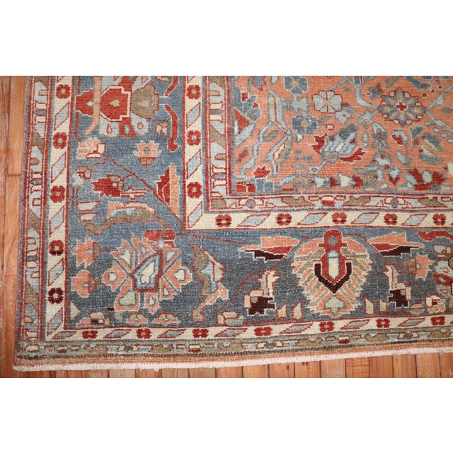 Antique Persian Lilihan - 9'1" x 11'9" For Sale - Image 10 of 11