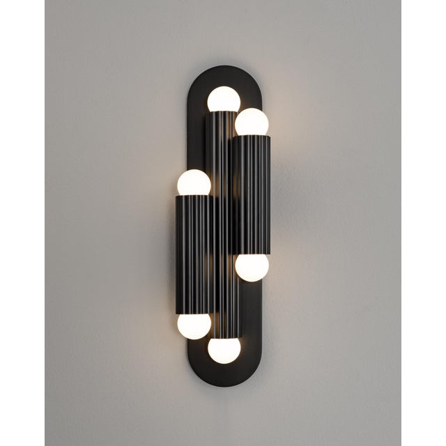 Vesta Wall Sconce Triple 2 For Sale - Image 17 of 18