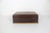 Antique Wood Inlay Box, Hinged Lid Exotic Wood, Brown Inlaid Trinket, Jewelry For Sale - Image 6 of 12