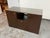 Wood Lily Jack Walnut Bespoke Credenza + Glass Top For Sale - Image 7 of 12
