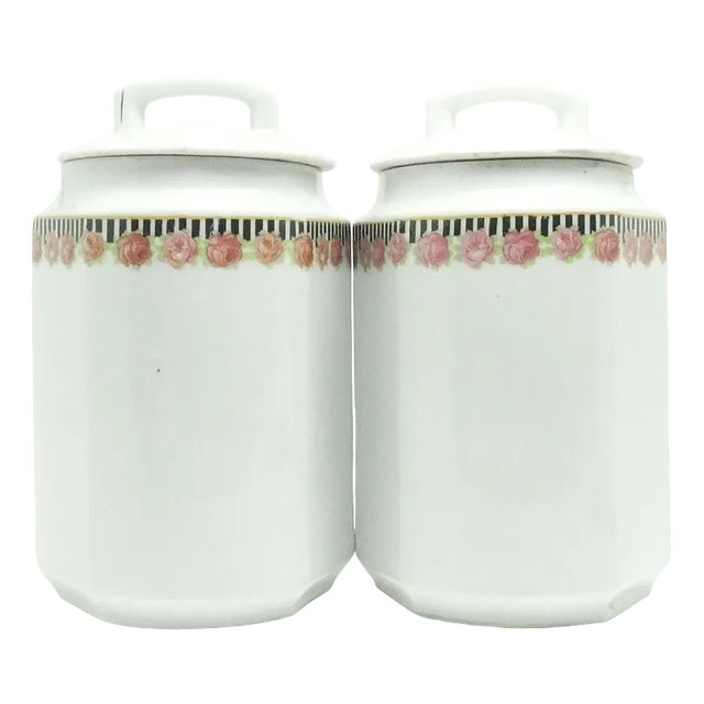Kitchen Containers by Pns, Czechoslovakia, 1930s, Set of 2 For Sale