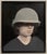 Maggie with Helmet' 2012 Oil on canvas Verso: Hand signed and dated on canvas. Dimensions: 24" h x 20" w. Frame: 25.5" h...