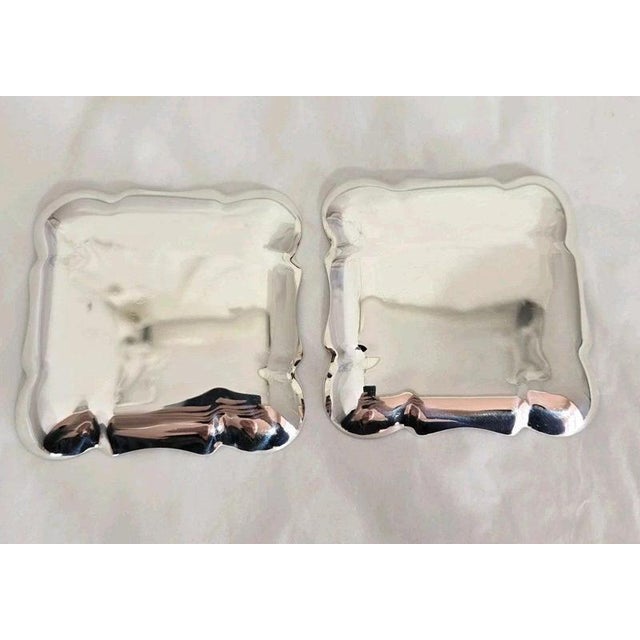 Metal Mid-Century Sterling Silver Bon Bon Trinket Dishes, 1972 For Sale - Image 7 of 11
