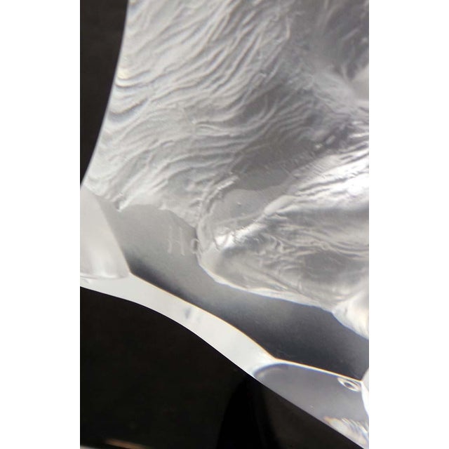 Impressionist Frederick Hart "Destiny" Lucite 1999 Acrylic Sculpture Hand Signed For Sale - Image 3 of 10