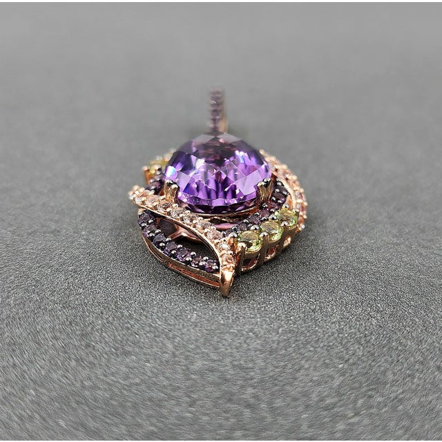 Le Vian Crazy Collection Multi-Stone Pendant For Sale - Image 4 of 8