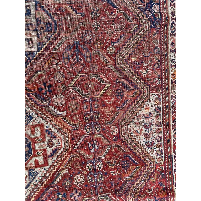 19th Century Shiraz Rug, 1890s For Sale - Image 15 of 18