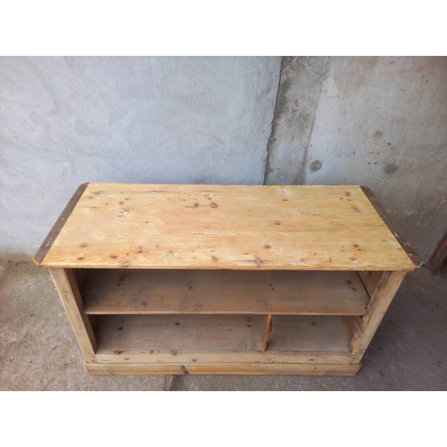 Vintage Fir Store Counter For Sale - Image 4 of 18