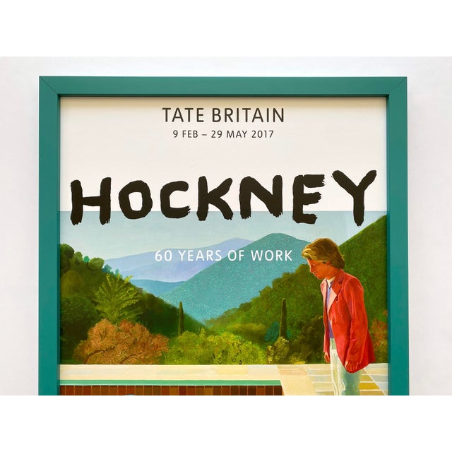 「数量限定 在庫処分セール」 Print Lithograph Hockney David Tate Art Pop Framed Britain コレクション