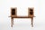 Rustic French Table Display Cabinet, 1900s For Sale - Image 11 of 14