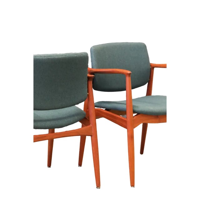 Model 67 Captain's Chair in Teak by Erik Buch for Ørum Møbelfabrik For Sale - Image 4 of 11