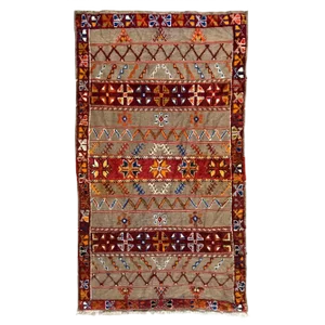 Vintage Moroccan Berbere Rug