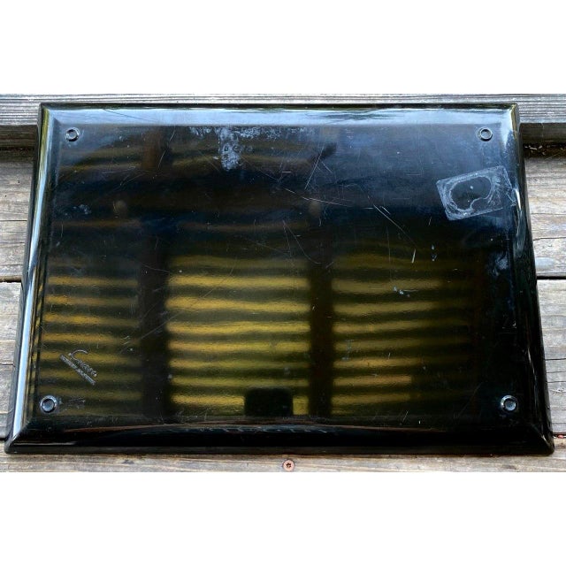 Vintage Couroc of Monterey Massachusetts Patriotic Cape Cod Inlaid Serving Tray For Sale - Image 10 of 10