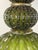 Vintage Murano Glass Table Lamps - Barovier & Toso Style Olive Green - a Pair For Sale - Image 15 of 17