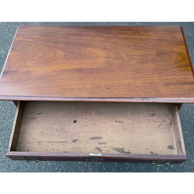 Antique 18th Century Mahogany Queen Anne Lowboy For Sale In New York - Image 6 of 9