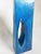 1960s Vintage Blue Ceramic Vase, 1960 For Sale - Image 5 of 13