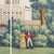 Neoclassical European Scenic Hand-Painted Panoramic Wallpaper, 5-Panel Set For Sale - Image 4 of 4