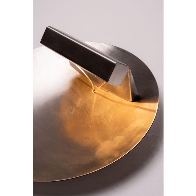 Vintage French Stainless Steel Wall Light by Maria Pergay, 1970s For Sale - Image 4 of 18