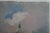 Mid 20th Century "The Church" Impressionist Style Landscape Oil Painting by Antoine Burger For Sale - Image 9 of 11