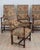 Wood Set of Four French 20th Century Louis XIII Style Armchairs For Sale - Image 7 of 10