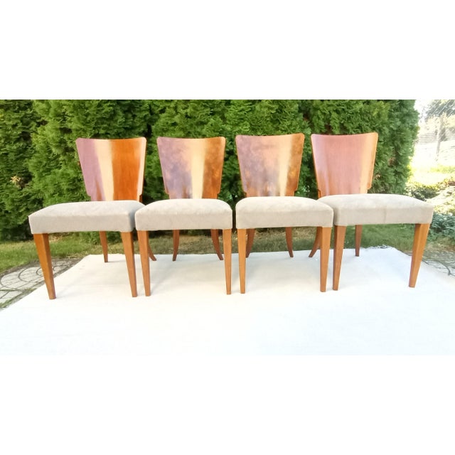 H-214 Chairs by Jindrich Halabala for Up Závody, 1940s, Set of 4 For Sale - Image 16 of 18