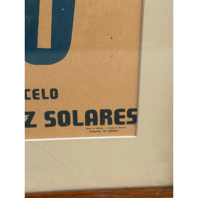 Vintage “El Ceniciento” Framed Film Poster For Sale In Los Angeles - Image 6 of 12