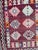 Nice vintage Turkish Anatolian Kilim with a beautiful geometrical and tribal design and nice colours with a purple and...