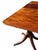 Red Antique Federal Mahogany Double Pedestal Tilting Banquet Table With Two Leaves For Sale - Image 8 of 12