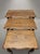 Antique French Oak Nesting Tables, Set of 3 For Sale - Image 4 of 6