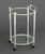 Modern Chrome Plated Two-Tier Bar Cart For Sale - Image 9 of 9