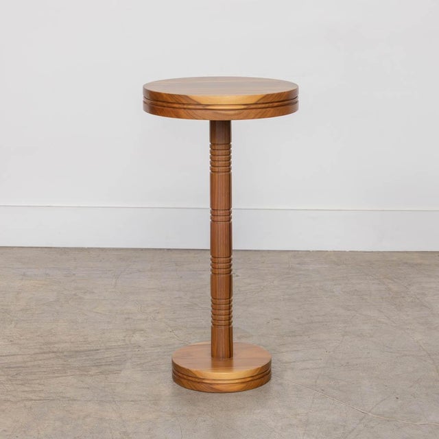 Panoplie Drink Table, Walnut For Sale - Image 4 of 12