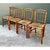 Vintage Bamboo-Style Wood and Cane Chairs - Set of 4 For Sale In West Palm - Image 6 of 14