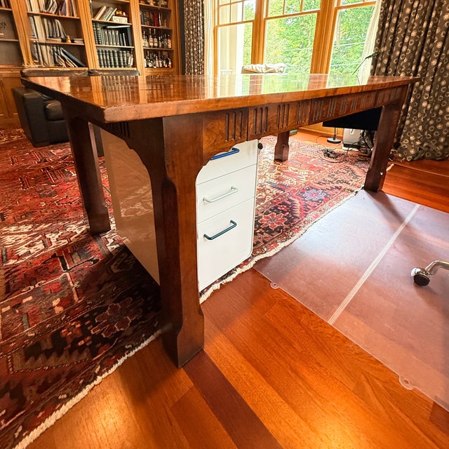 David Iatesta Gothic Desk Handmade in Maryland by a studio of artisans and craftsmen. This desk has been archived and is...