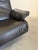 Vintage 1970’s Otto Zapf for Knoll Attrb Follow Me Black Leather Two Seat Sofa For Sale - Image 12 of 12