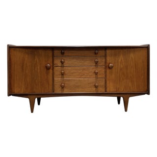 Mid Century Modern Teak Credenza by A. Younger Ltd. | Vintage Sideboard, Made in England, C. 1960’s For Sale