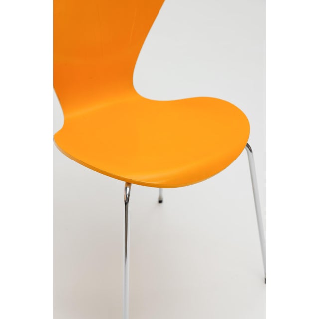 1970s Series 7 3107 Chair by Arne Jacobsen for Fritz Hansen, 1970s For Sale - Image 5 of 10