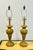 Metal Late 20th Century Pair Berman Hollywood Regency Gilded Lamps For Sale - Image 7 of 9