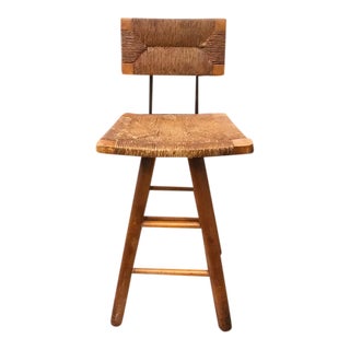 Mid Century Umanoff Style Counter Stool For Sale