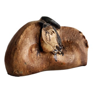 Unknown, Zoomorphic Bull, 1970s, Ceramic For Sale