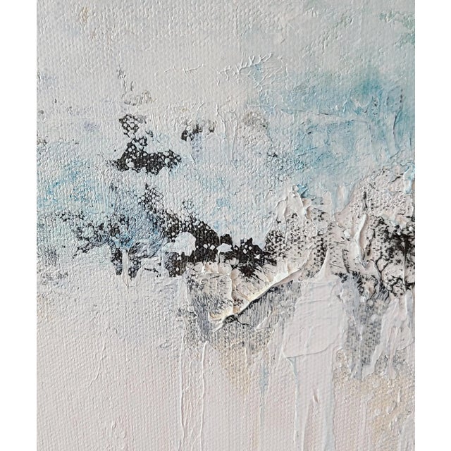 "Softer Still" Contemporary Original Abstract Acrylic Painting by KR Moehr Chairish