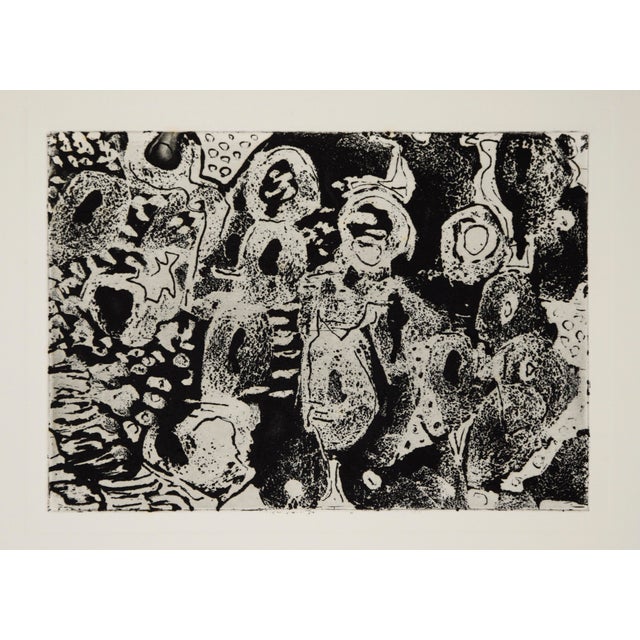 1980s "The Outsider" - Original 1989 Screen Print by Jane Leddy For Sale - Image 5 of 6