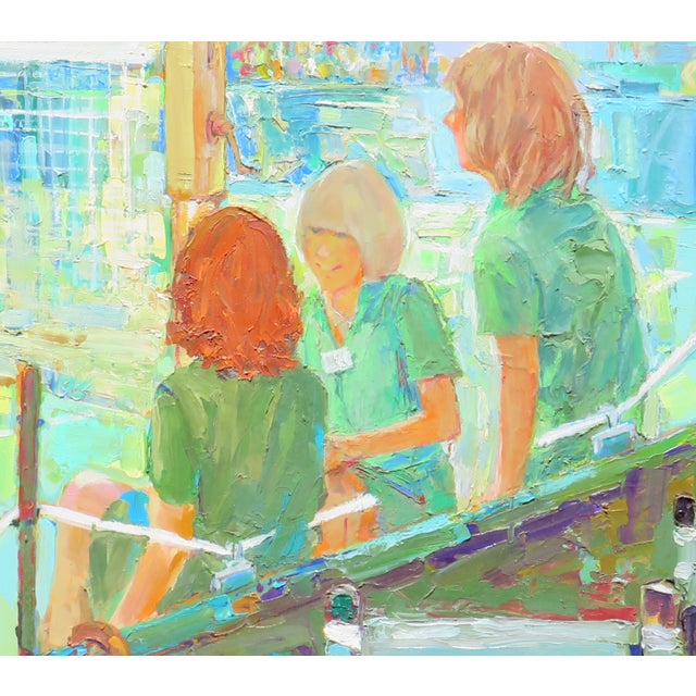 A tennis lover and Impressionist art collector? This lovely painting ticks both boxes. Painted in the Impressionist...